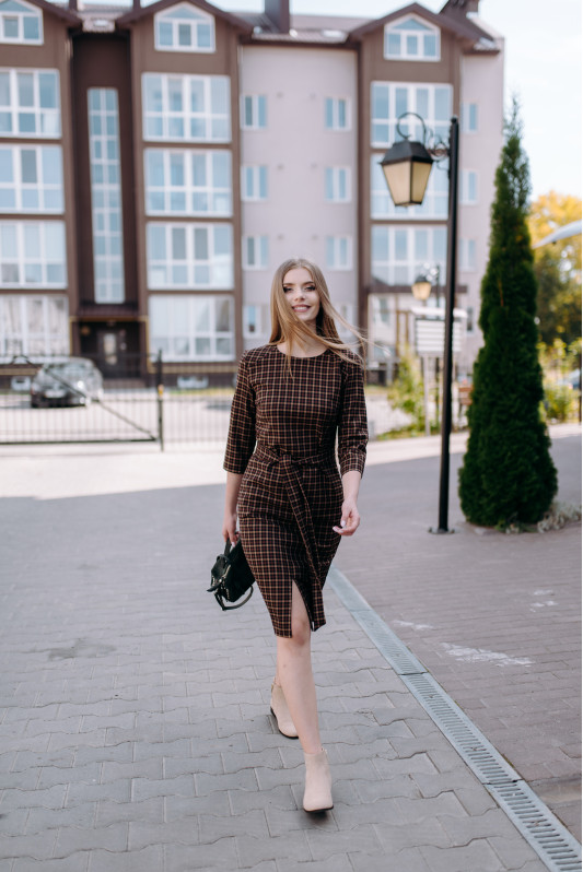 Модель № 437-1 клітка синьо-рижий 437-1 image 335