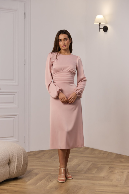 Сукня №918 пудра 918 image 580