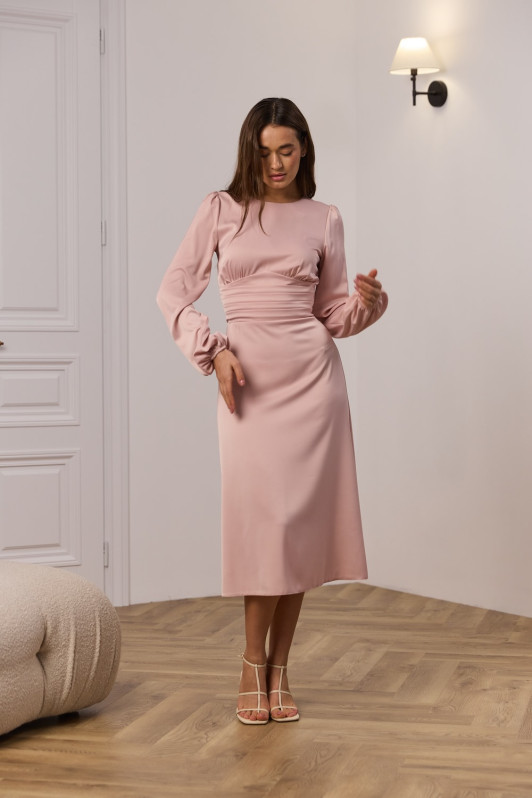 Сукня №918 пудра 918 image 580